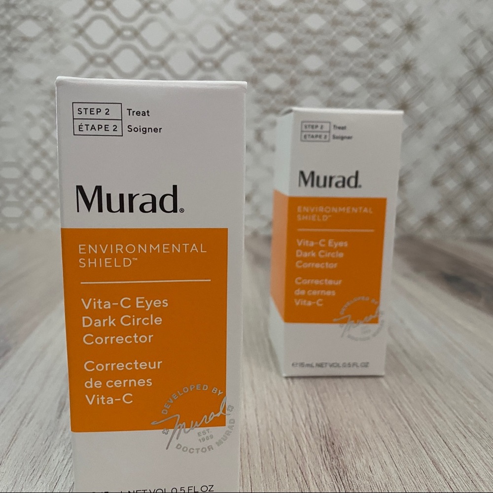 NIB Murad environmental shield vita-c eyes dark circle corrector .5 fl oz